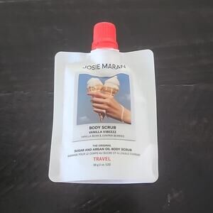 JOSIE MARAN Sugar & Argan Oil Body Scrub Vanilla Vibezzz Travel Size